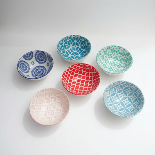 Danny Home™ 6-Piece Mix and Match All-Purpose Porcelain Bowls Set