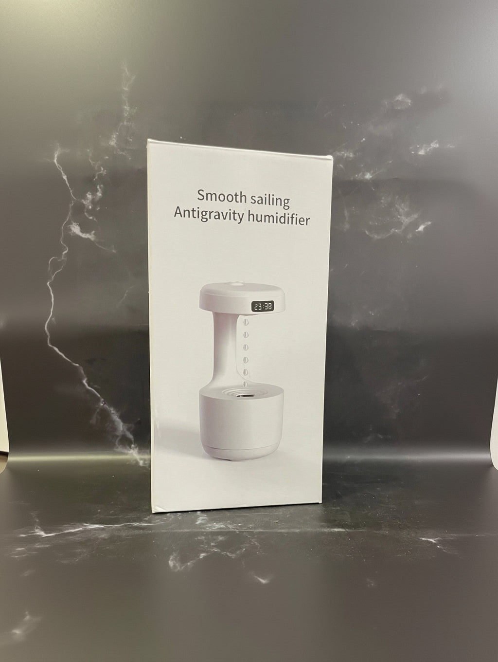 Antigravity Humidifier with LED Clock Display | USB Ultrasonic Cool Mist Air Humidifier