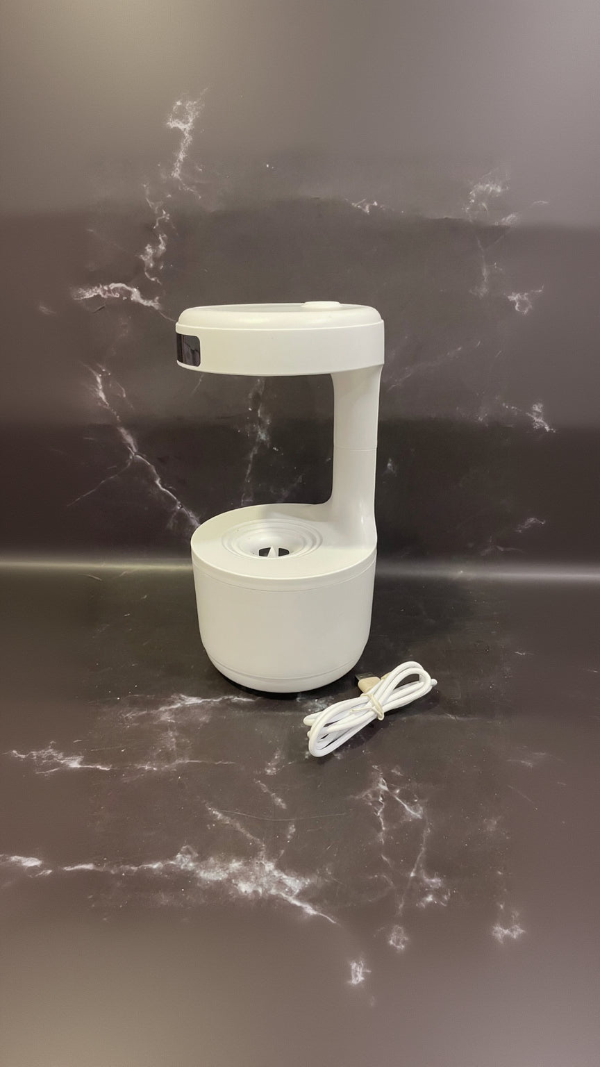 Antigravity Humidifier with LED Clock Display | USB Ultrasonic Cool Mist Air Humidifier