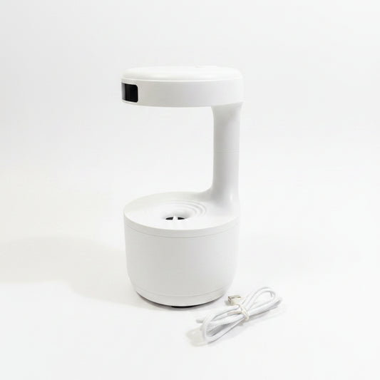 Antigravity Humidifier with LED Clock Display | USB Ultrasonic Cool Mist Air Humidifier