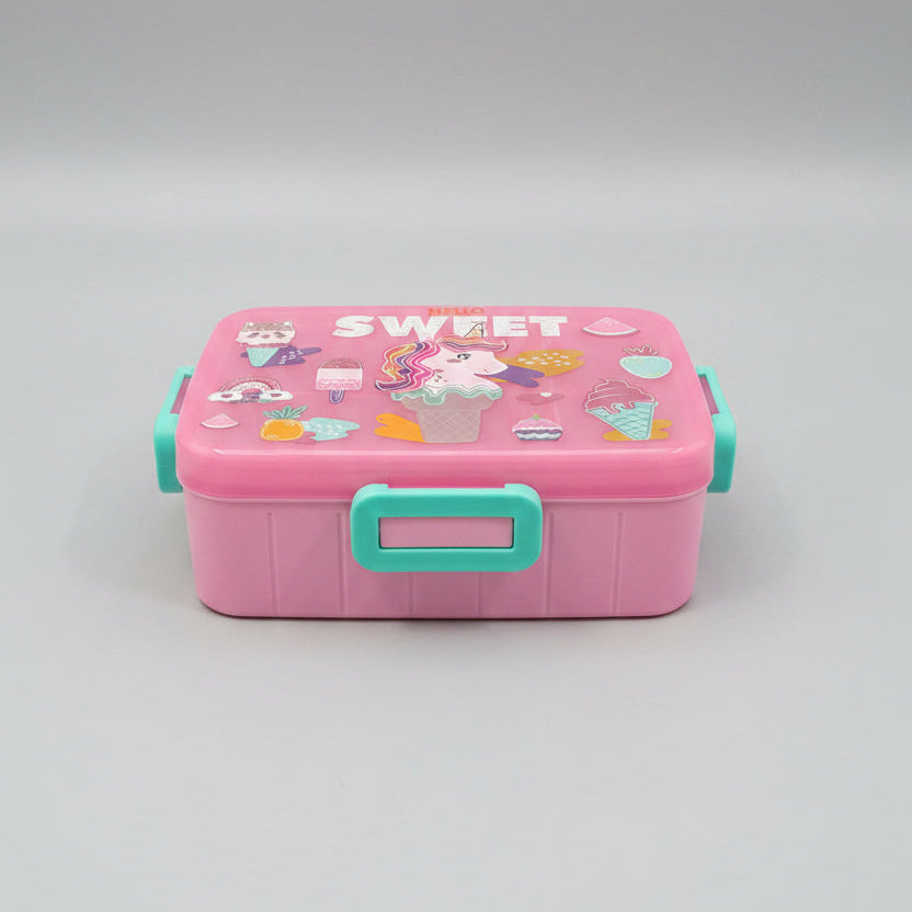 Stainless Steel Kids Lunch Box with Compartments – Leakproof Bento Lunch Box for School & Travel
