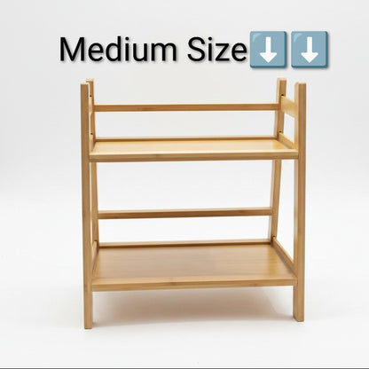 Kitchen Wooden Spice Rack & Storage Stand