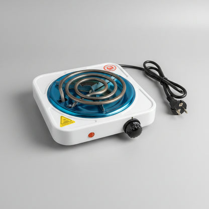 Electric Hot Plate Single Burner Portable Electric Stove | Adjustable Temperature Cooking Plate