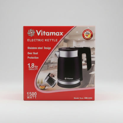 Vitamax Electric Kettle Stainless Steel Fast Boil