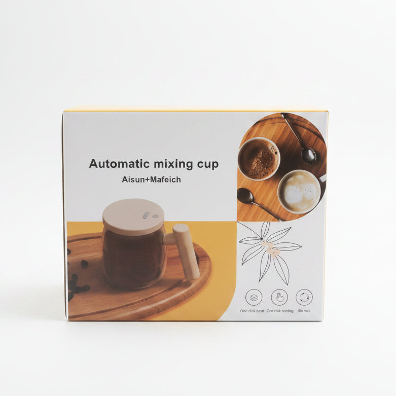 Automatic Electric  Coffee Mixing Cup with One-Touch Operation