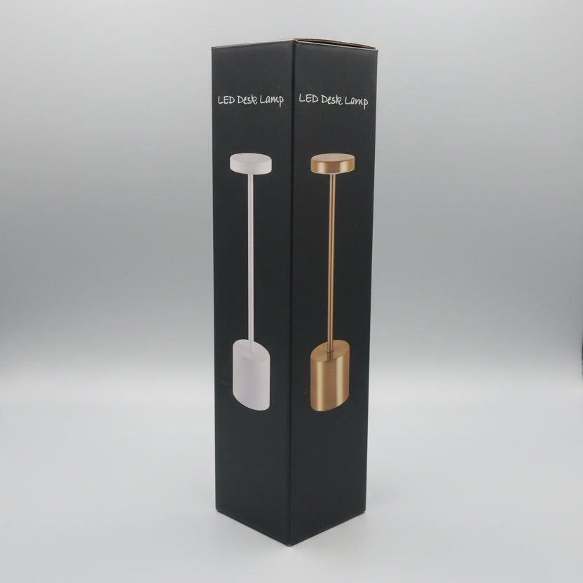 Modern Cordless LED Desk Lamp – Rechargeable & Dimmable Minimalist Table Light