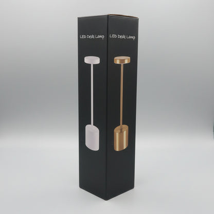 Modern Cordless LED Desk Lamp – Rechargeable & Dimmable Minimalist Table Light