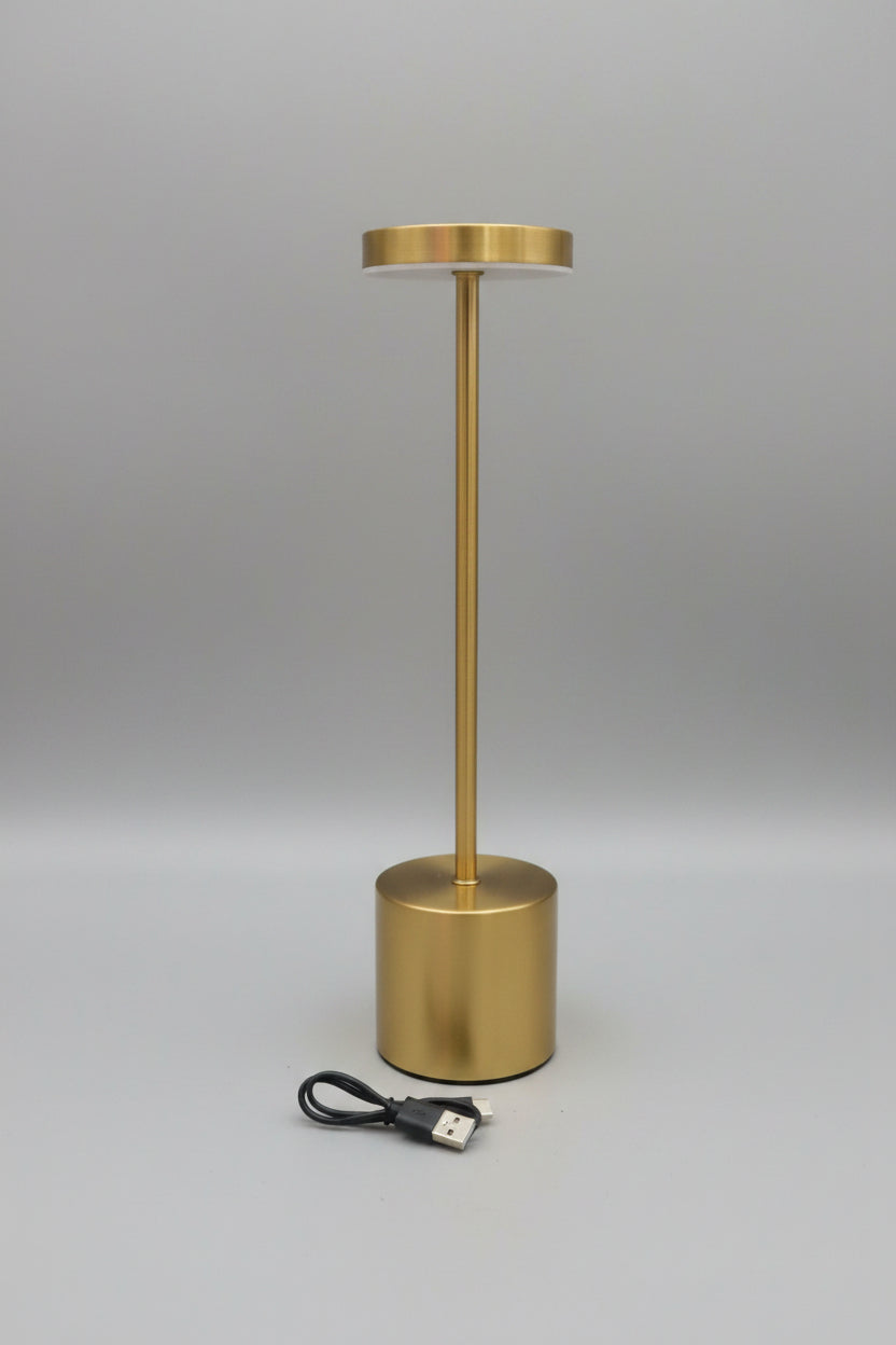 Modern Cordless LED Desk Lamp – Rechargeable & Dimmable Minimalist Table Light
