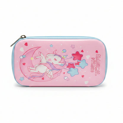 3D Pencil Case with Zipper | Kids Cartoon Pencil Box