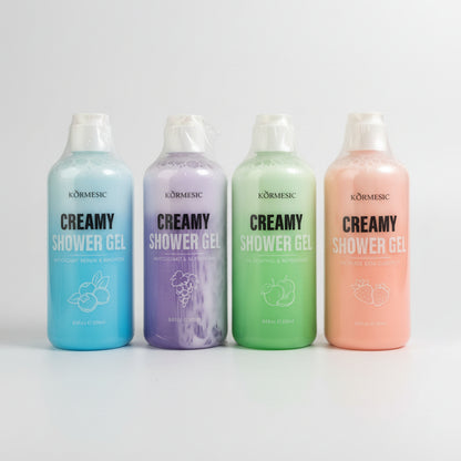 Kormesic Creamy Shower Gel – Deep Cleansing, Moisturizing & Refreshing Body Wash
