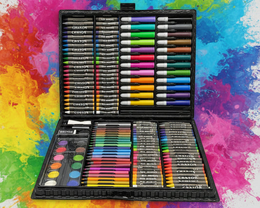 86 Pieces Kids Art Set – Drawing, Coloring & Painting Kit for Children