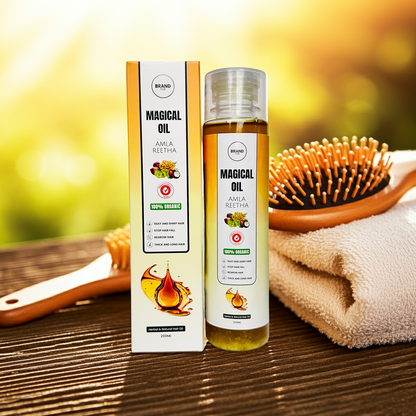 Magic Oil – Best Amla Reetha Hair Oil for Hair Growth & Hair Fall Control in Pakistan