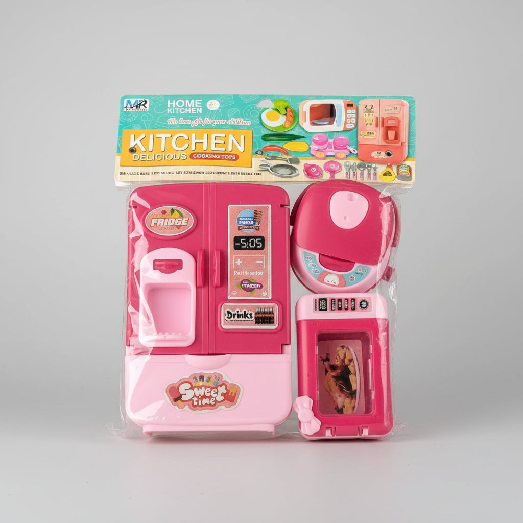 Kids Kitchen Appliance Pretend Play Set