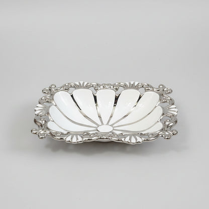 Royal Collection Rattan Rectangle Serving Bowl