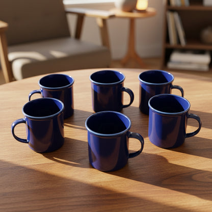 Multi Color Ceramic Coffee Mug –6PCS SET