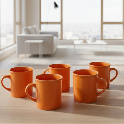 Multi Color Ceramic Coffee Mug –6PCS SET