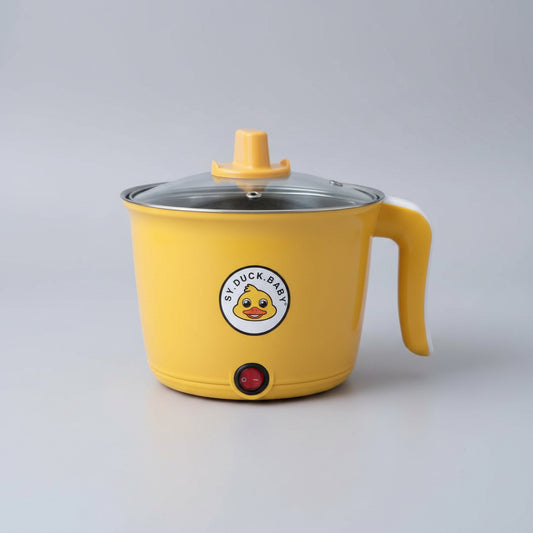 Electric Pot 1.5L Multi-Purpose Cooker with Steamer