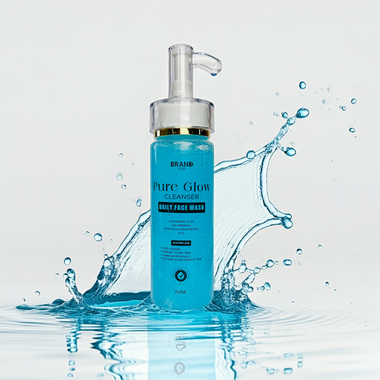 Pure Glow Face Wash – Dirt-Cleansing & Refreshing Formula | BrandHub