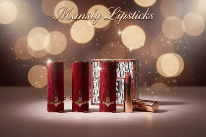 Mansly Lipstick Set (3 Pcs) – High Quality Matte Lip Colors