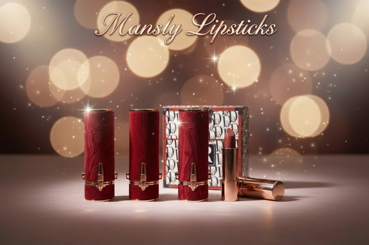 Mansly Lipstick Set (3 Pcs) – High Quality Matte Lip Colors