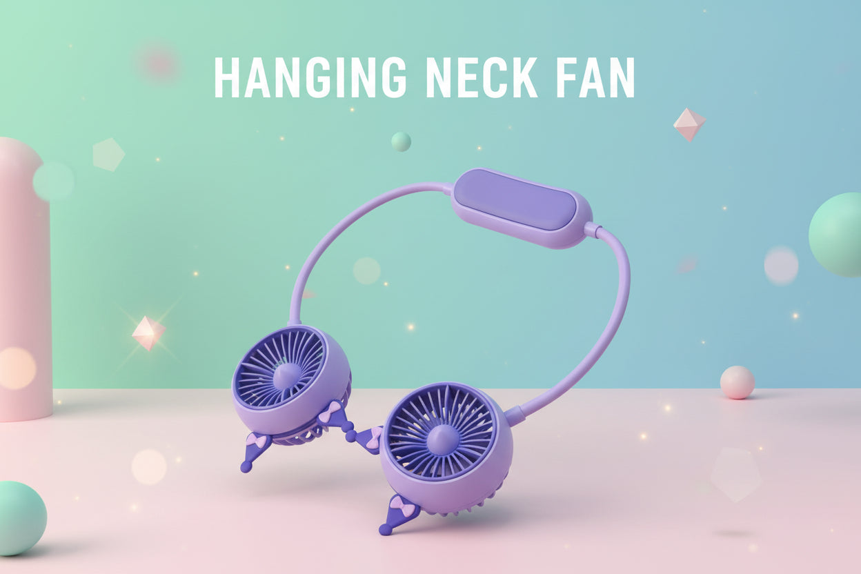 High-Performance Neck Fan – Stay Cool Anywhere, Anytime
