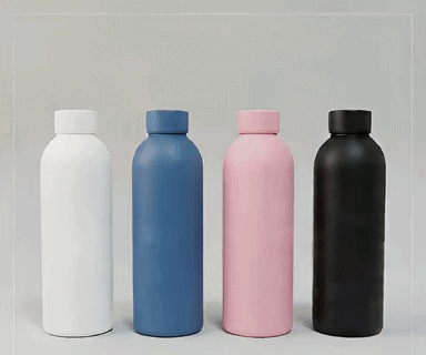 Matte Stainless Steel Water Bottle | Leakproof Reusable Bottle