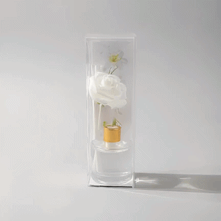 White Rose Decorative Reed Diffuser Set – Elegant Home Fragrance Gift Box