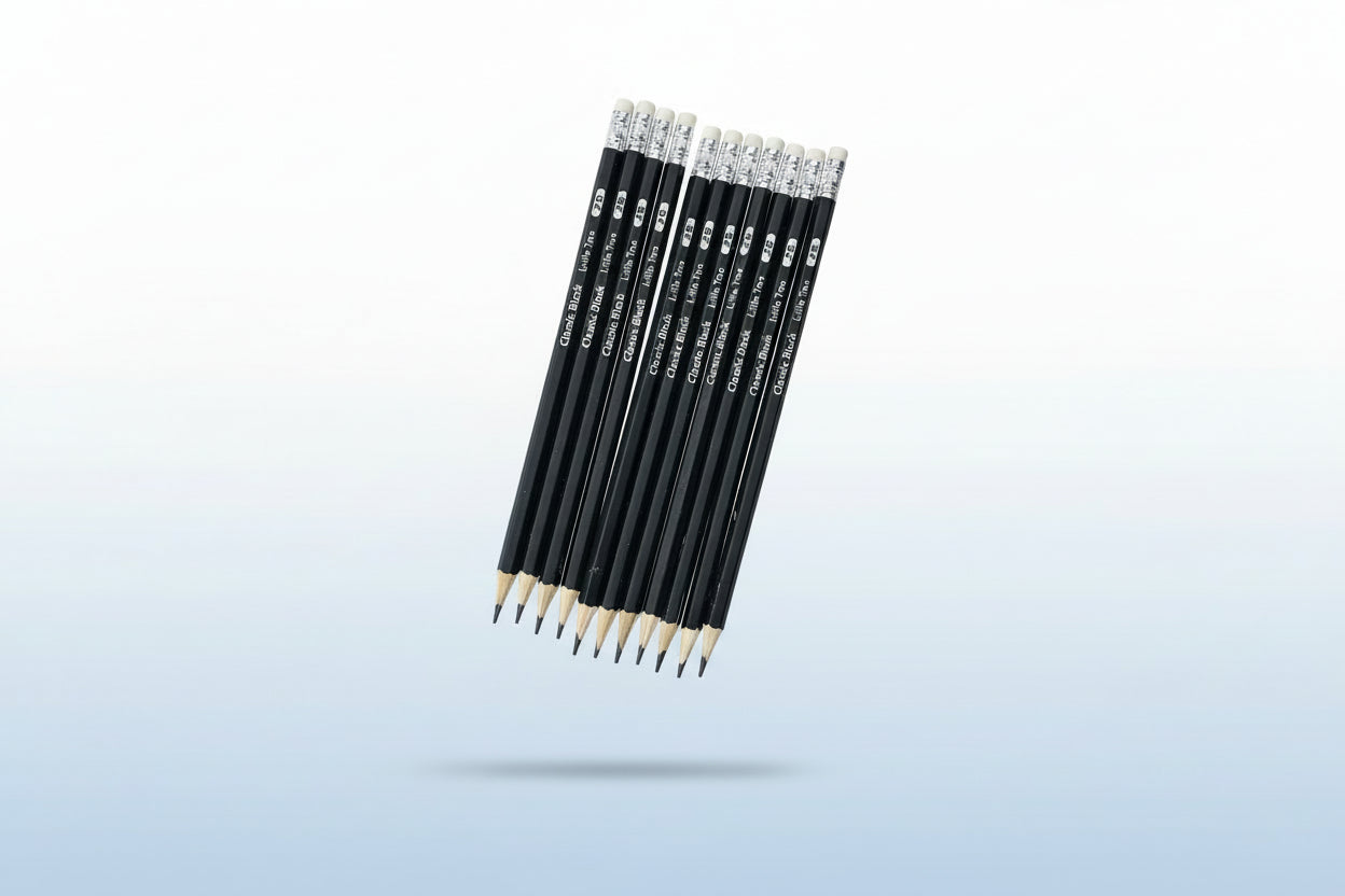 Premium Black Pencils Smooth Writing & High Quality Lead