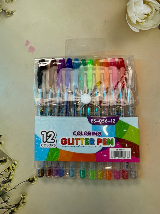 Glitter Coloring Pens