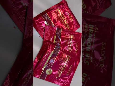 Dragon blood face sheet mask