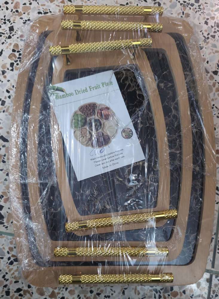 ROYAL BAMBOO TRAY 3 PCS