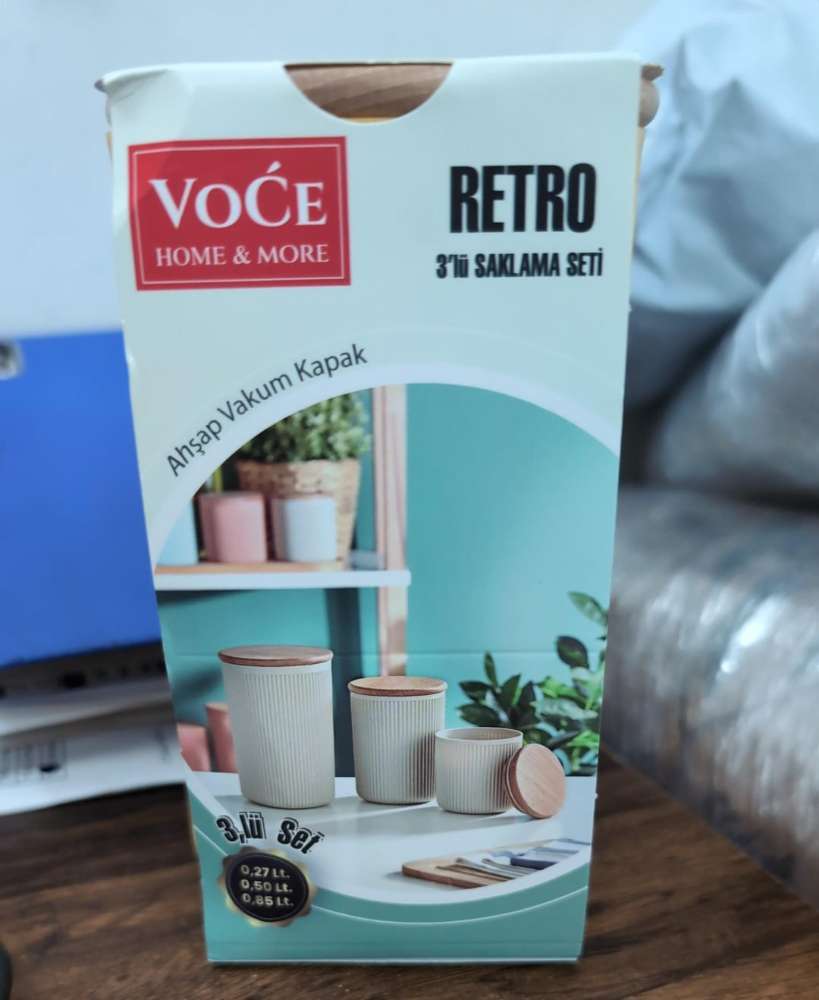 3 PCS JAR SET WITH VACUUM LID