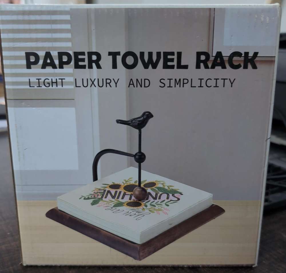 PAPER TOWEL RACK