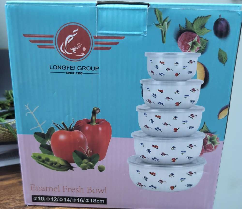 5 PCS PRINTED FRESH BOX