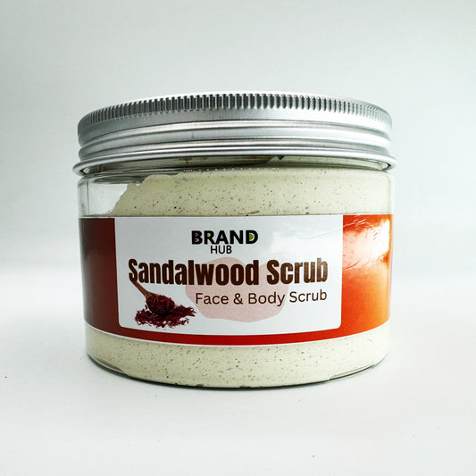 Sandal Wood Face and Body Scrub
